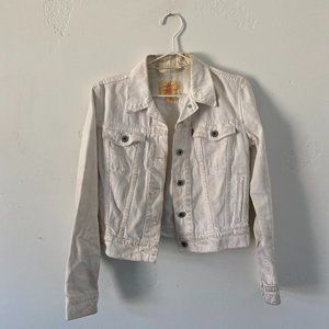 White Vintage LEVI jacket